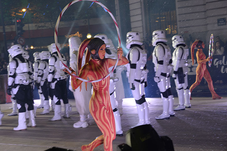 prestation galeries lafayette star wars