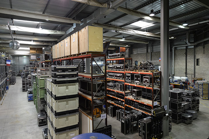 entrepôt lumière et son paris