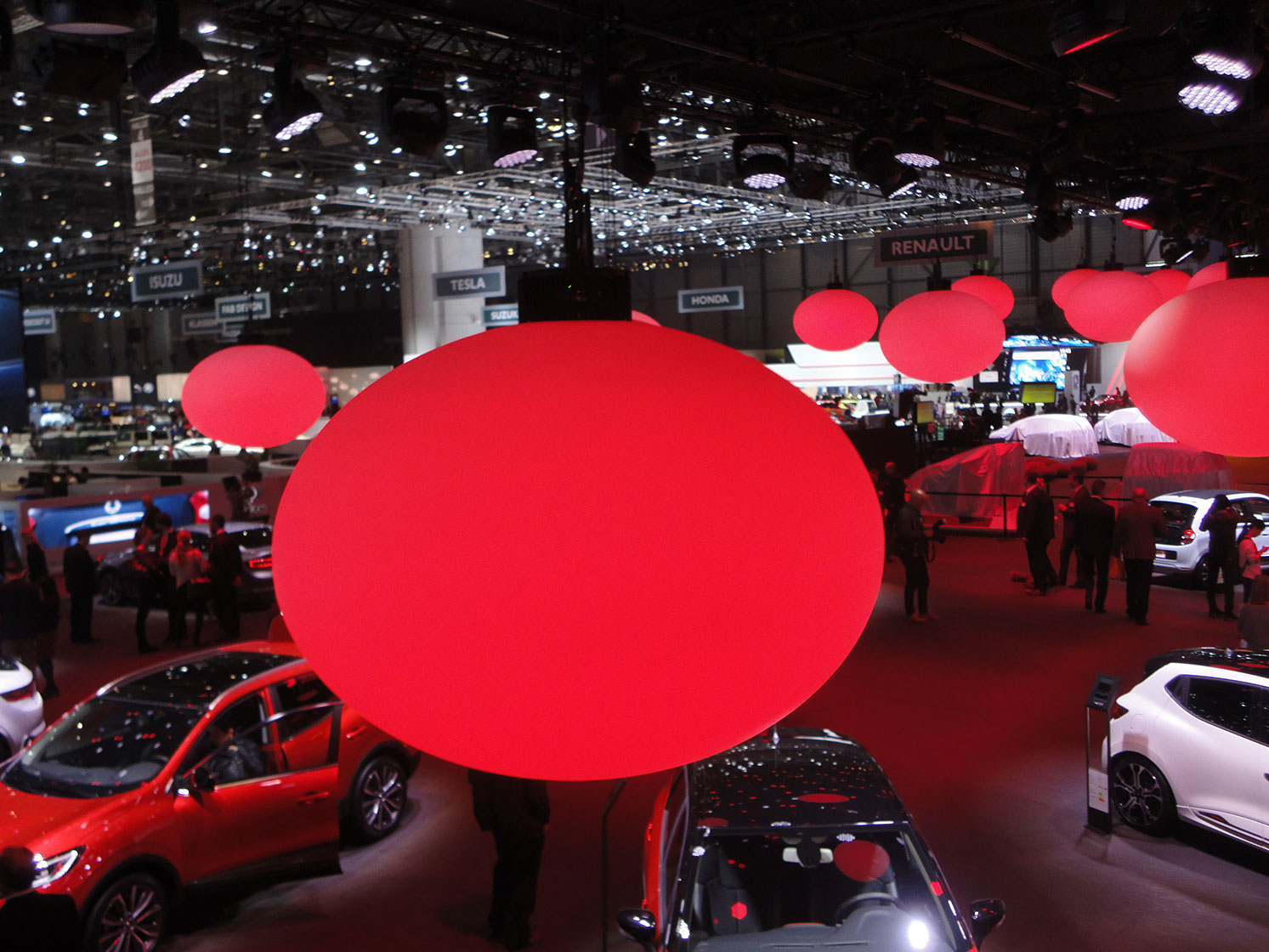 boules éclairage salon