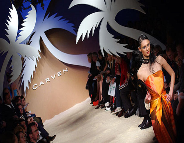 prestation défilé de mode carven
