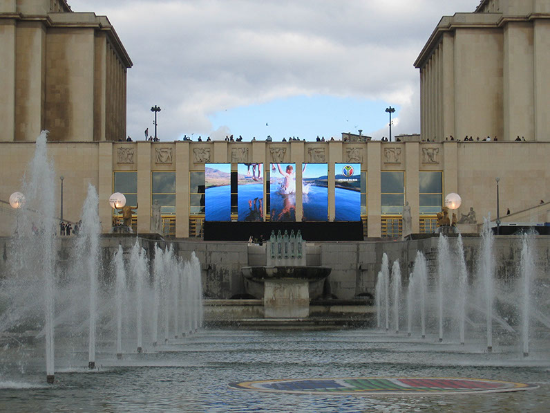 prestation trocadéro afrique du sud
